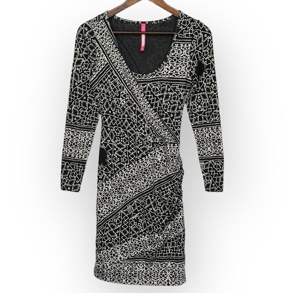 Plenty by Tracy Reese Black and White Geometric Dress